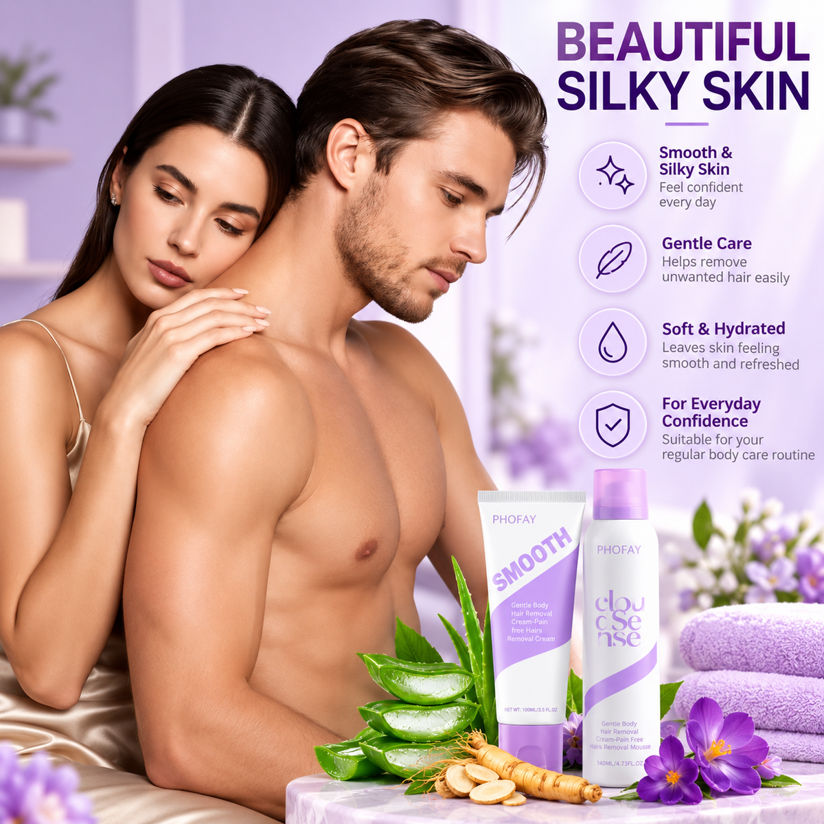 Velmora Skin™ Smooth Hair Removal Cream
